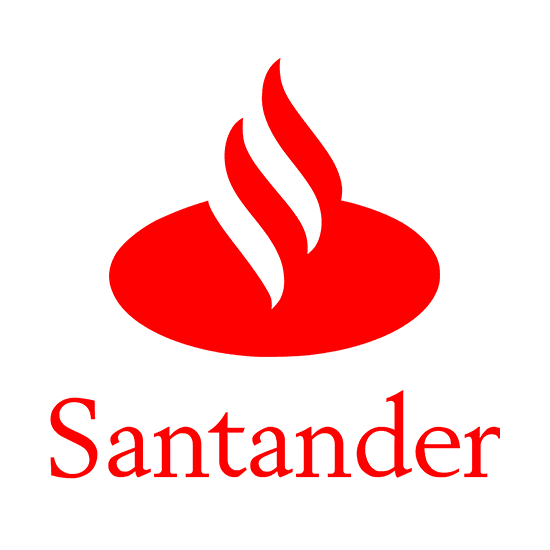 Logo do banco Santander